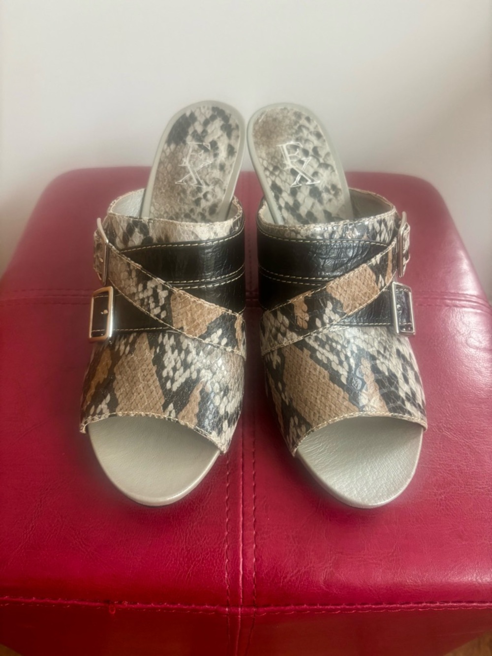 FX new leather upper sandals